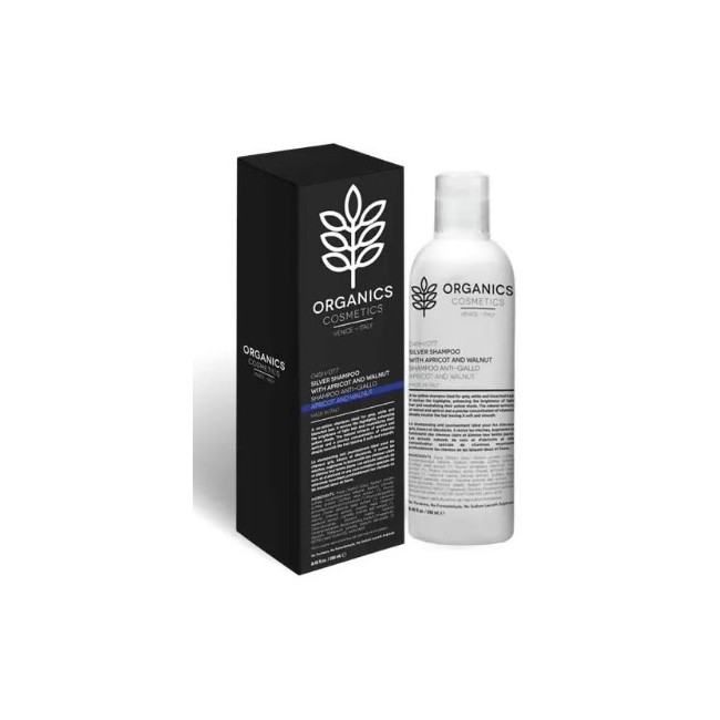 Sma Organics Silver Shampoo With Walnut And Apricot Anti Giallo 250 Ml