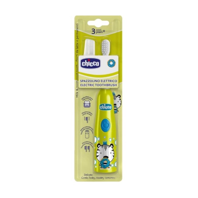 Chicco Spazzolino Elettrico Tigre Giallo