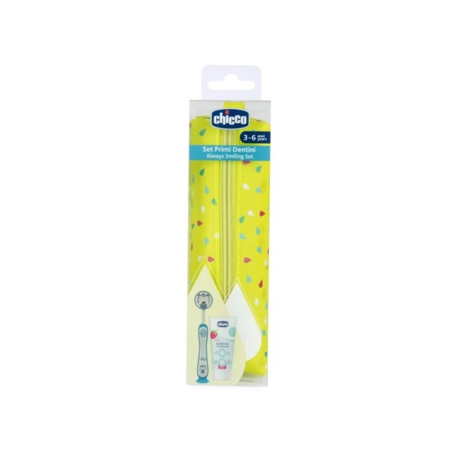 Chicco Set Dentale 3-6 Years Azzurro