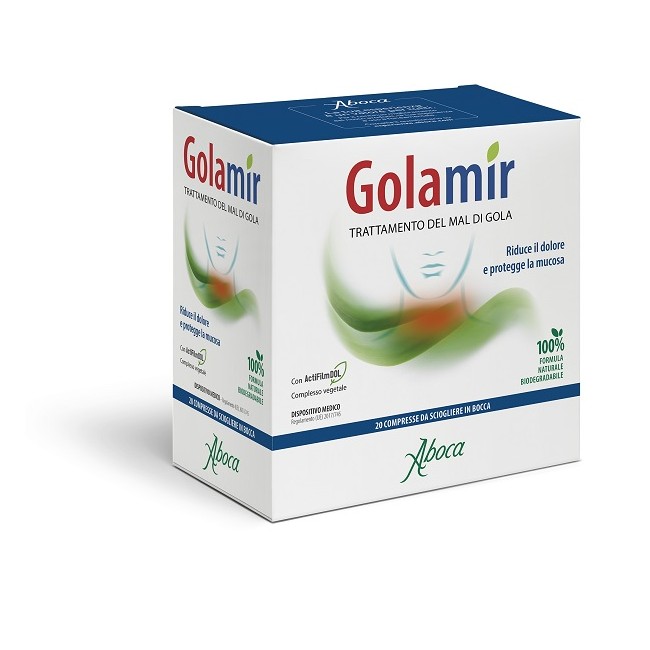 confezione 20 compresse golamir
