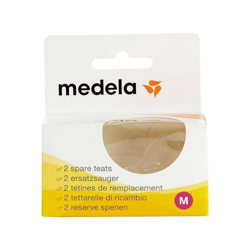 Medela Italia Tettarella Slow Flusso Lento In Silicone 2 Pezzi