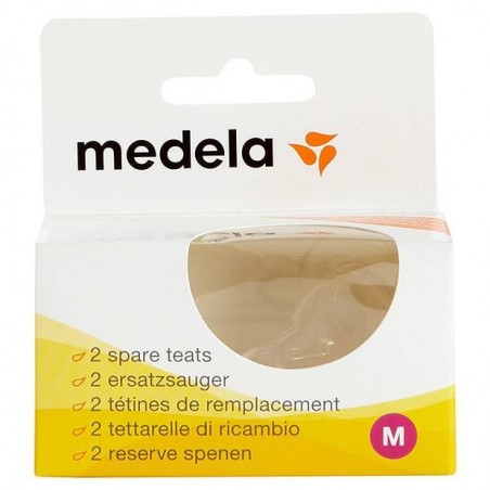 Medela Italia Tettarella Slow Flusso Lento In Silicone 2 Pezzi