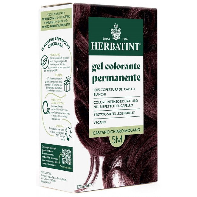 Antica Erboristeria Herbatint 5m Castano Chiaro Mogano 170 Ml