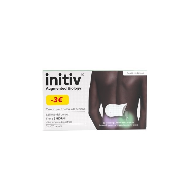 Opella Healthcare Cerotto Dolore Schiena Initiv 3 Pezzi Promo