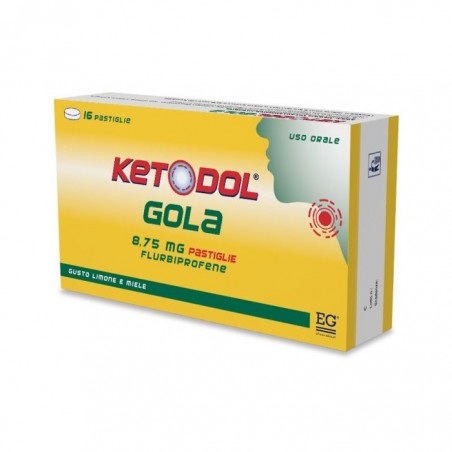 16 Pastiglie Ketodol Gola 8,75 Mg