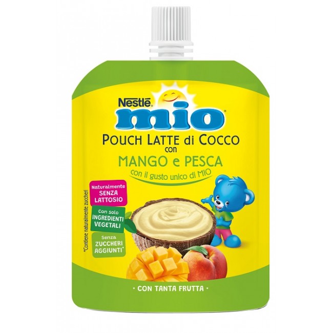 Nestlè Mio Pouch Latte Di Cocco Con Mango E Pesca 90 G