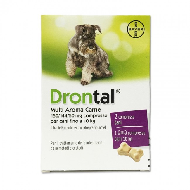 Compresse per cani Drontal Multi Aroma Carne
