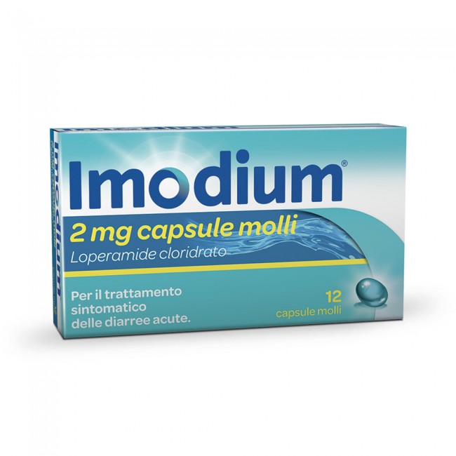 12 capsule molli Imodium 2 mg