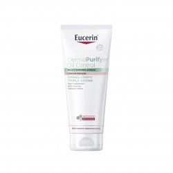 200ml di Eucerin DermoPurifyer Oil Control Crema Corpo Tripla Azione