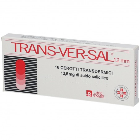 16 Cerotti Transdermici Trans-ver-sal 13,5 Mg/ 12 Mm 16 Cerotti Transdermici Trans-ver-sal 13,5 Mg/ 12 Mm