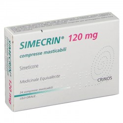 24 compresse masticabili Simecrin 120 Mg