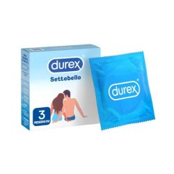 3 pezzi di Durex Settebello Classico Vestibilità Regular