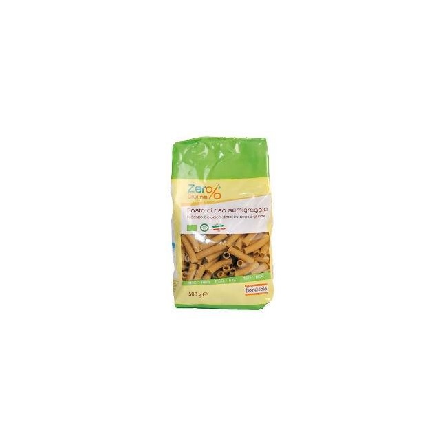 Probios Societa' Benefit Zero% Glutine Rigatoni Di Riso Integrale Senza Glutine Bio 500 G