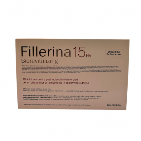 30+30ml di Labo Fillerina 15 HA Biorevitalizing Trattamento Base Grado 3