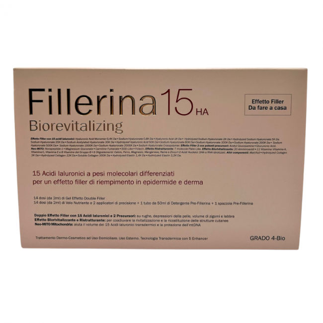 30+30ml di Labo Fillerina 15 HA Biorevitalizing Trattamento Base Grado 4