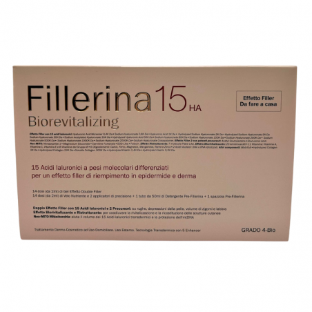 30+30ml di Labo Fillerina 15 HA Biorevitalizing Trattamento Base Grado 4