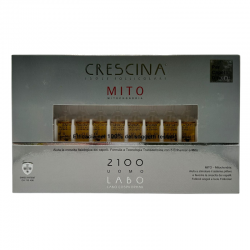 confezione 40 fiale crescina isole follicolari mito 2100 uomo