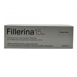 tubetto 15 ml fillerina 15 ha contorno occhi grado 3