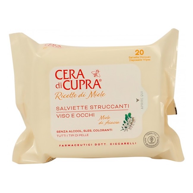 Farmaceutici Dott. Ciccarelli Cupra Salviettine Struccanti 20 Pezzi