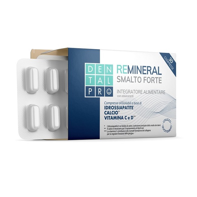 Uragme Dentalpro Remineral Smalto Forte 30 Compresse