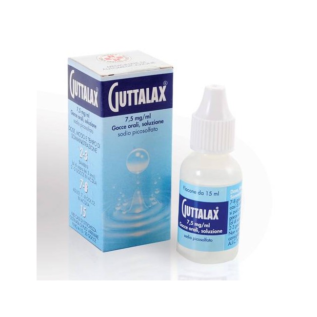 15 ml gocce orali Guttalax 7,5 Mg/ml
