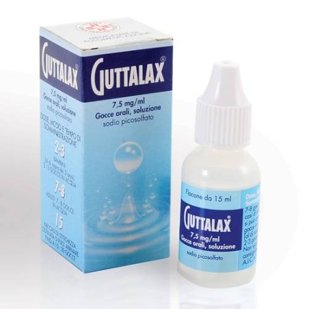 15 ml gocce orali Guttalax 7,5 Mg/ml