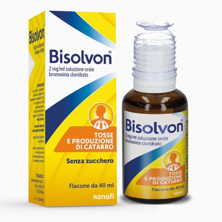 Opella Healthcare Italy Bisolvon 2 Mg/ml Soluzione Orale Bromexina Cloridrato