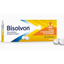 confezione 8 compresse bisolvon 8 mg