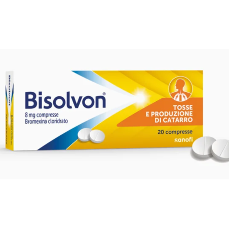 confezione 8 compresse bisolvon 8 mg