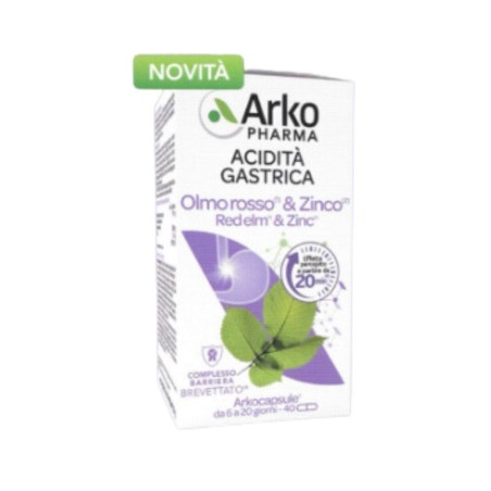 Arkopharma Arko Capsule Olmo Rosso & Zinco 40 Capsule