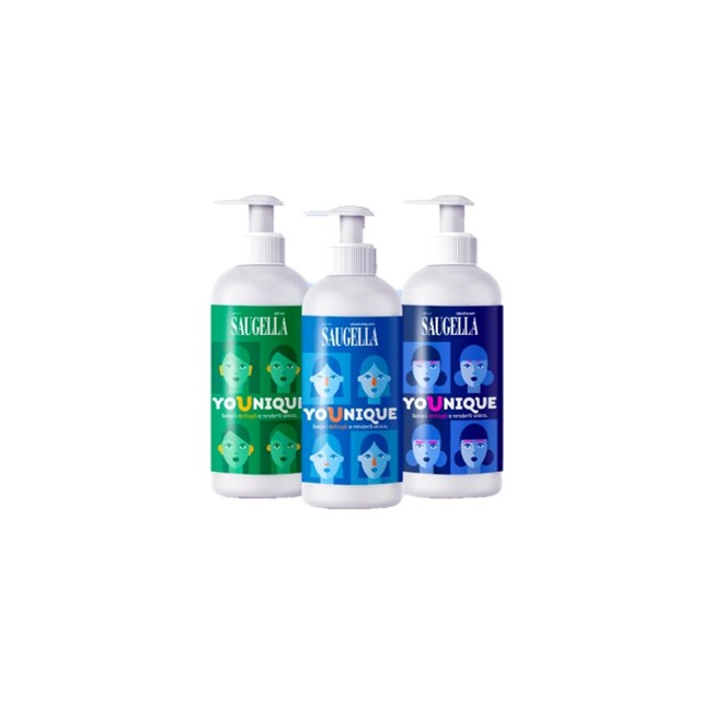 Saugella Younique detergente intimo età fertile 3x200ml
