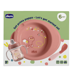 Chicco Set Pappa 6m+ Rosa