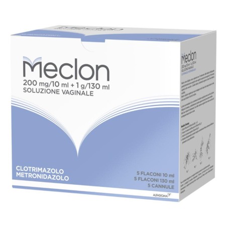Soluzione Vaginale 5 flaconi Meclon