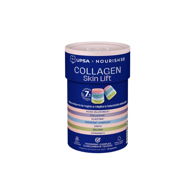 Upsa X Nourished Collagen Skin Lift 30 Gummies