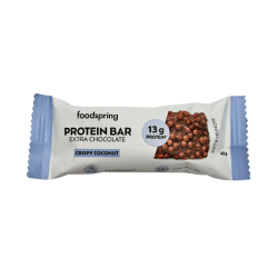 45g Gusto Cocco Croccante Protein Bar Extra Chocolate da Foodspring