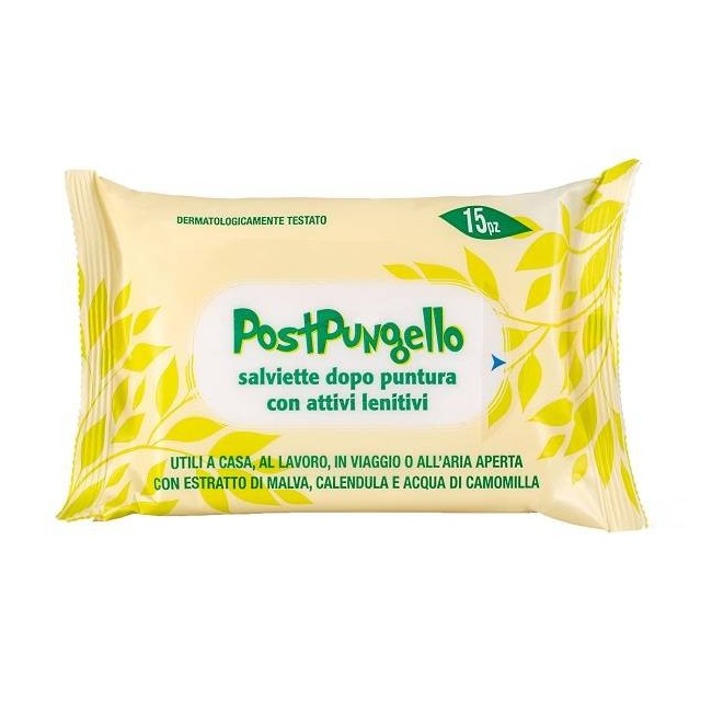 Fidia Healthcare Post Pungello Salviette Lenitive 15 Pezzi