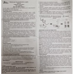 Ferrari Hub Test Rapido Alltest Dipstick Autodiagnostico Determinazione Semi-quantitativa Alcol Nella Saliva