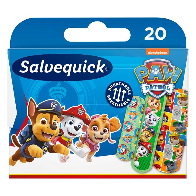 Miti Cerotto Salvequick Paw Patrol 20 Pezzi