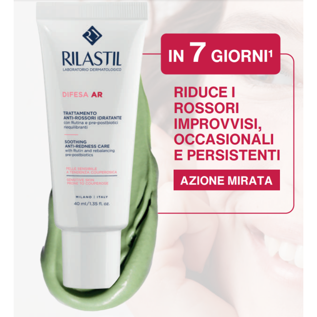 Istituto Ganassini Rilastil Difesa Trattamento Anti Rossori Idratante 40 Ml