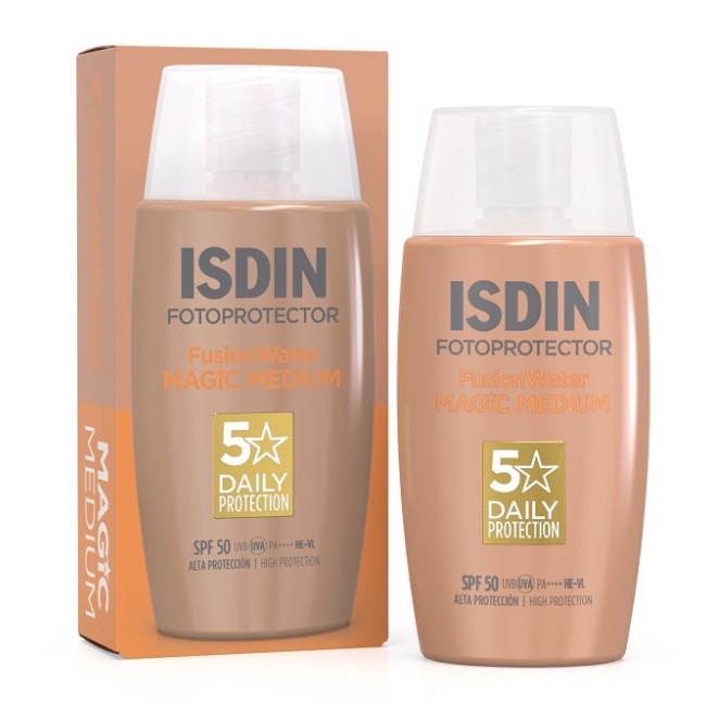 flacone 50 ml isdin fusion water color medium