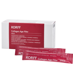 Confezione da 15 stick Korff Collagene age filler