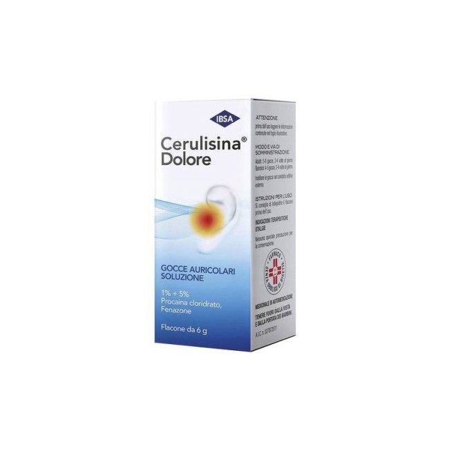 Gocce Auricolari 6g Cerulisina Dolore