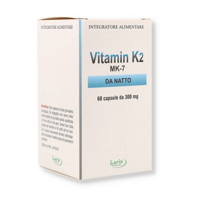 Larix Laboratori Vitamin K2 60 Capsule Vegetali 300 Mg