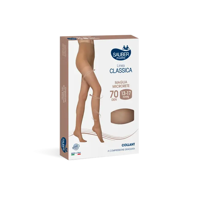Desa Pharma Sauber Collant 70 Denari Maglia Microrete Bronze 2 Linea Classica