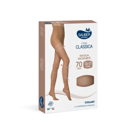 Desa Pharma Sauber Collant 70 Denari Maglia Microrete Bronze 2 Linea Classica
