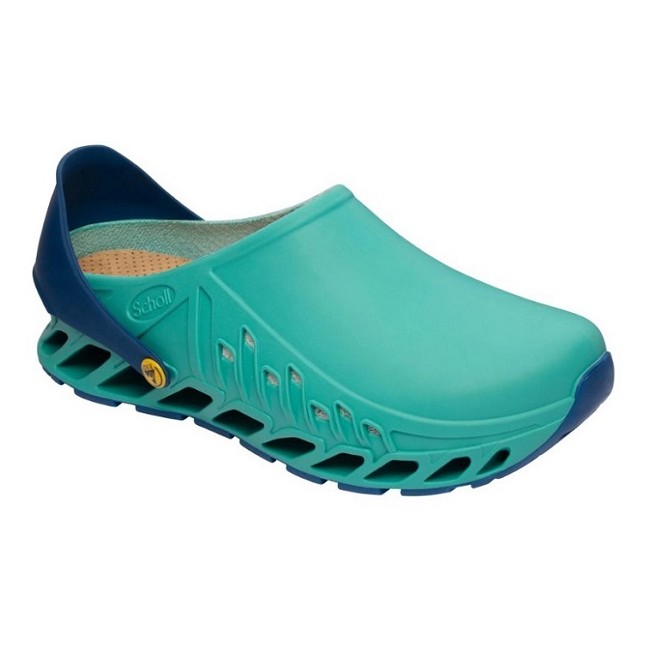 Scholl Evoflex Tpr U Smeraldo/blu Navy 40