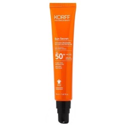flacone 50ml Korff Sun Secret fluido viso anti-macchie SPF50+