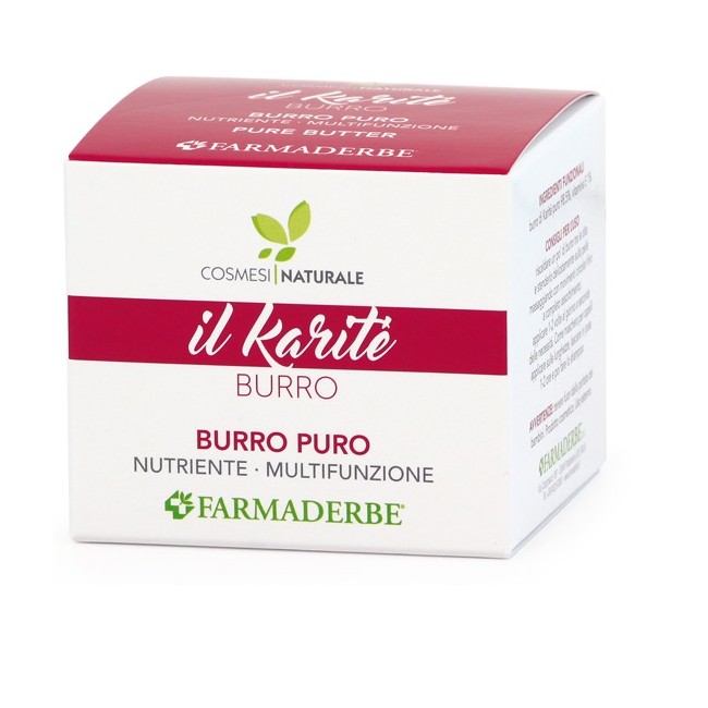 Farmaderbe Karite' Burro Puro 100 Ml