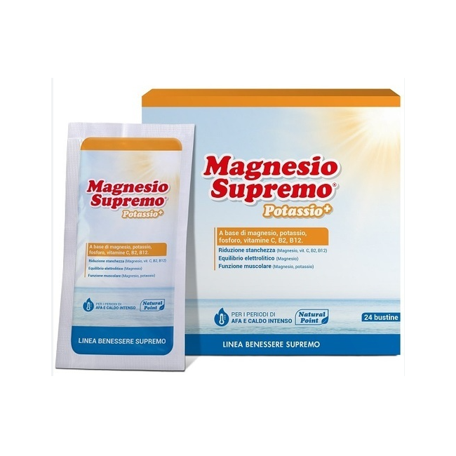 24 Bustine integratore Magnesio Supremo Potassio+