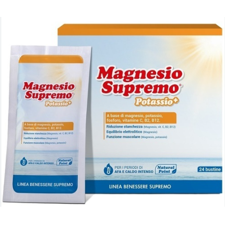 24 Bustine integratore Magnesio Supremo Potassio+